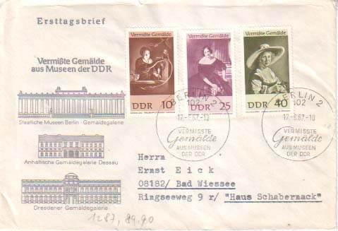 Germany D.D.R., First Day Cover