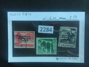 $1 World MNH Stamps (2284) Switzerland 50 - 10 see image for condition