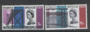 Great Britain 1964 F.R.B. (2) Scott #418-19