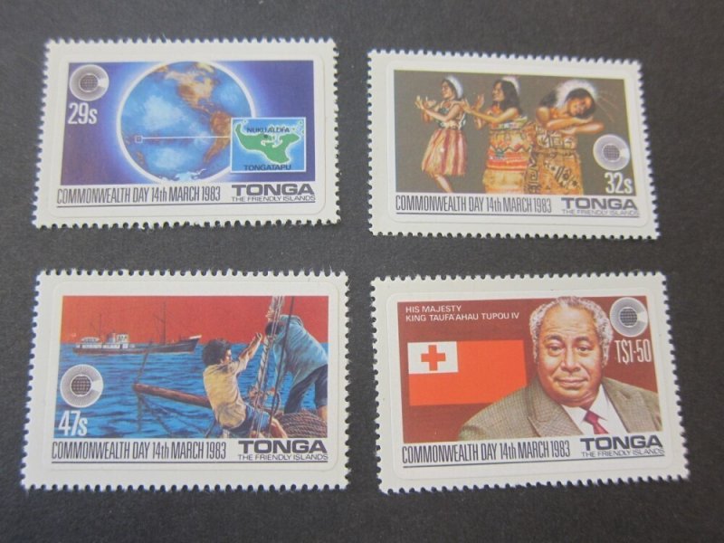 Tonga 1983 Sc 537-40 set MH