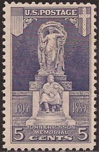 US Stamp - 1926 Ericsson Memorial - Stamp VF MNH - Scott #628