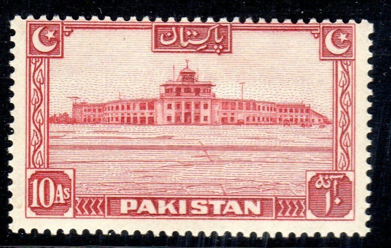 PAKISTAN - 1948 -57   SG 36-    10  anna - p14   vlmm  cv £ 9.00