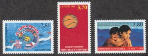 Andorra-French - 1996 - SC 459-61 - LH