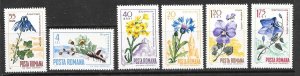 ROMANIA SC 1925-30 NH issue of 1967 - FLOWERS