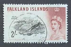 FALKLAND ISLANDS 1960 DEFINITIVE 2/- SG204  FINE USED