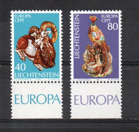 Liechtenstein 587-588 MNH