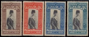 Egypt 1929 SC# 155-8 MLH E90