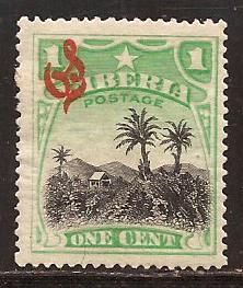 Liberia  #  O - 59  Mint