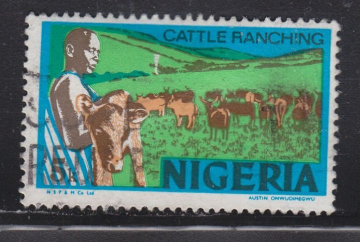 Nigeria 294 Cattle Ranching 1974
