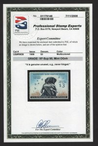 DUCK STAMP #RW26 - Mint OGnh XF-Superb-95 w/PSE Cert. SMQ $325 (LB 12/24) 