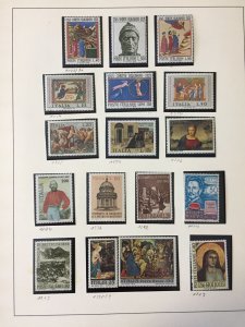 GB Channel Isl Faroes Italy Europe MNH Album Collection (Apx 850+) GM1204 