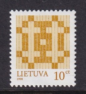 Lithuania  #618   MNH 1998  crosses 10c  ''1998''