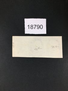 MOMEN: US STAMPS # 9 POS.39-40R1L PAIR USED LOT #18790