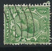 GB George V  SG 418a  Used  short perfs