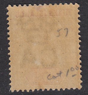 Turks Islands 57, SG72 MVLH CV $12.50