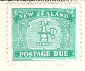 New Zealand Scott J22 Postage due MH* perf 11, wmk 61 CV $ 13