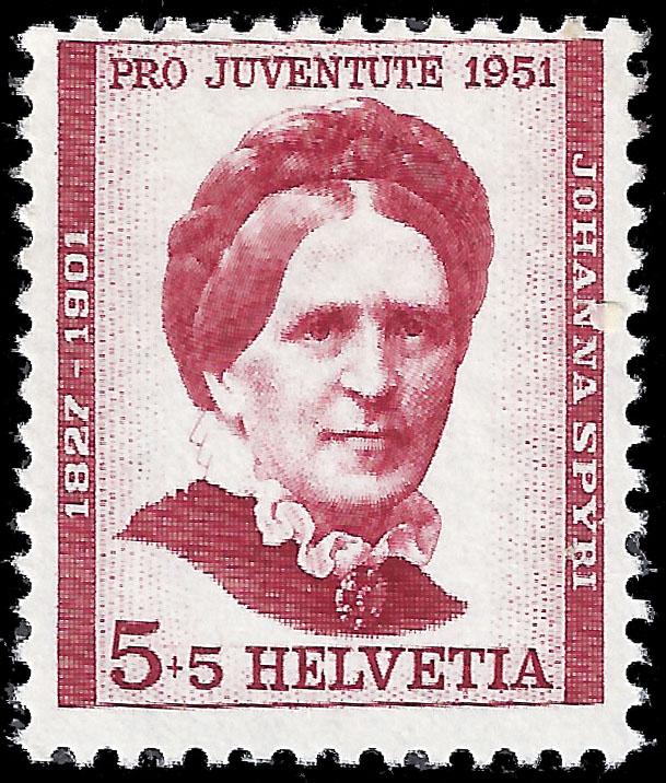 Switzerland 1951 Sc B207-11 mh, small faults, Pro Juventute