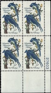 Scott # 1241 1963 5c multi  Columbia Jays  Plate Block - Lower Right - Mint 