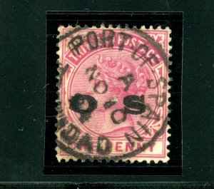 Trinidad #O2 (T953) Nice cancel, Official stamp 1893-1894, used, F-VF, CV$72.50