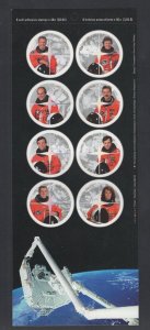 Canada #1999 (2003 Astronauts sheet of 8)  VFMNH CV $12.00