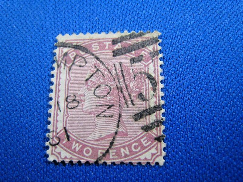 GREAT BRITAIN  -  SCOTT #81  -  Used      (brig) 