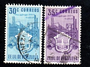 Venezuela 469-470 Used