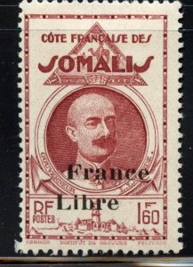 Somali Coast #214 Mint Hinge.