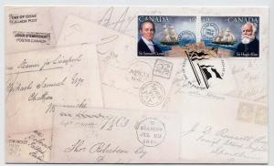 Canada First day cover #2042a,Pioneers of Transatlantic Mail