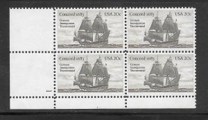 #2040 MNH Plate Block