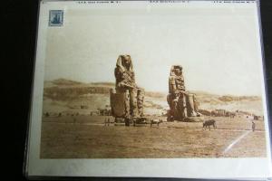 Egypt Stamps Pair of Large Proofs Circa 1925