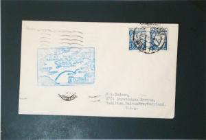 Portugal 1939 Horta to Marseille First Flight Cover - Z3345