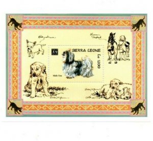 Sierra Leone 1994 - Year of the Dog, Lunar New Year - Souvenir Sheet - 1719 MNH