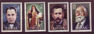 Spain 1671-1674 MNH set