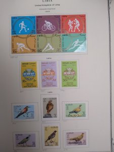 collection on pages Libya 1964-66 QJ: CV $130
