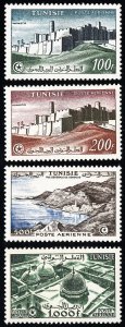 Tunisia Stamps # C17-20 MNH XF Scott Value $120.00