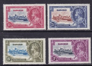 Bahamas Scott 92-95, 1935 KGV SJ, VF MNH. Scott $35