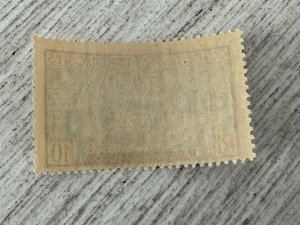 Guadeloupe #101 MH,  Sugar Mill,  10c  2024 SCV $0.25