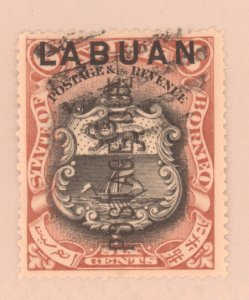 Labuan, Scott #J5b, cto