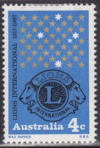 Australia 426 Lions Intl. 50th Anniversary 1967