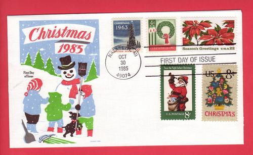 GAMM 5 Stamp Combo - #2166 Christmas Poinsettia