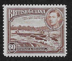 BRITISH GUIANA SC# 238 FVF/MLH 1938