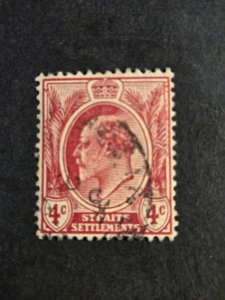+Straits Settlements #132         Used