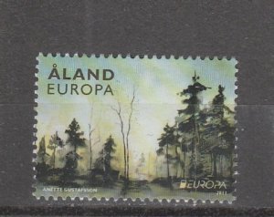 Aland  Scott#  315  Used  (2011 International Year of Forests)