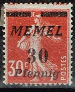 Memel 1921,Sc.#57 MH