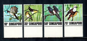 Singapore #295-298  Used  Scott $8.00