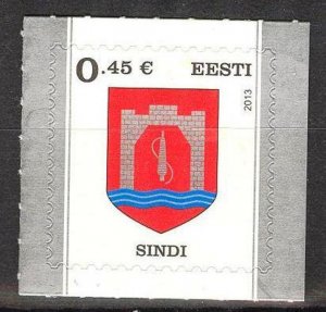 Estonia 2013 Coats of Arms Sindi MNH