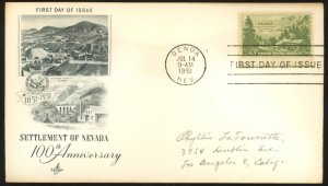 U.S. #999 FDC F-VF