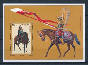 [32663] Antigua & Barbuda 1996 Animals Horses Cavalry MNH Sheet