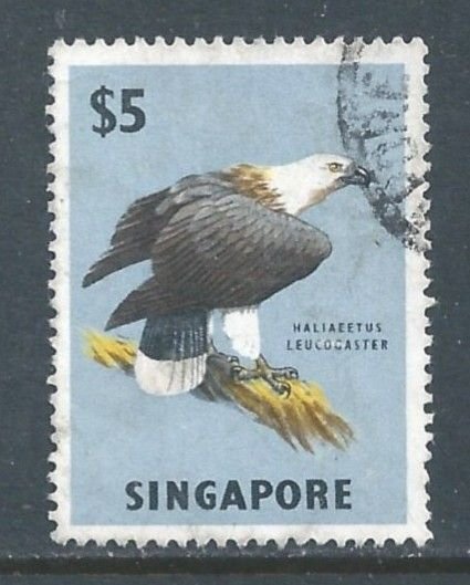 Singapore #69 Used $5 Eagle