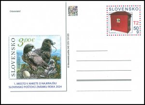 Slovakia 2025 Short-Toed Eagle Postal Stationery